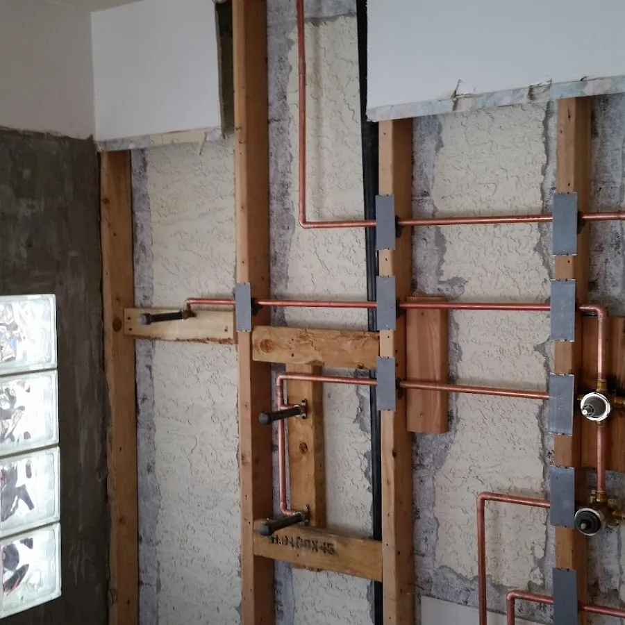 Copper pipe installation for Repiping in Madera